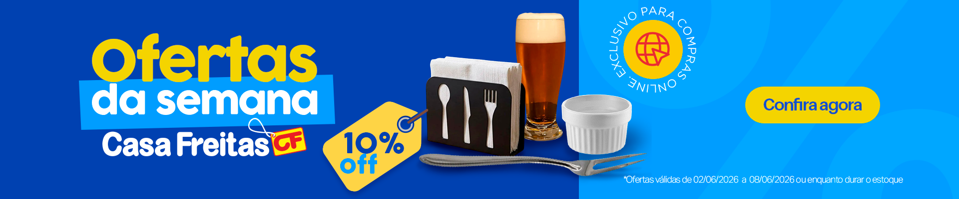 Ofertas da Semana com 10% OFF